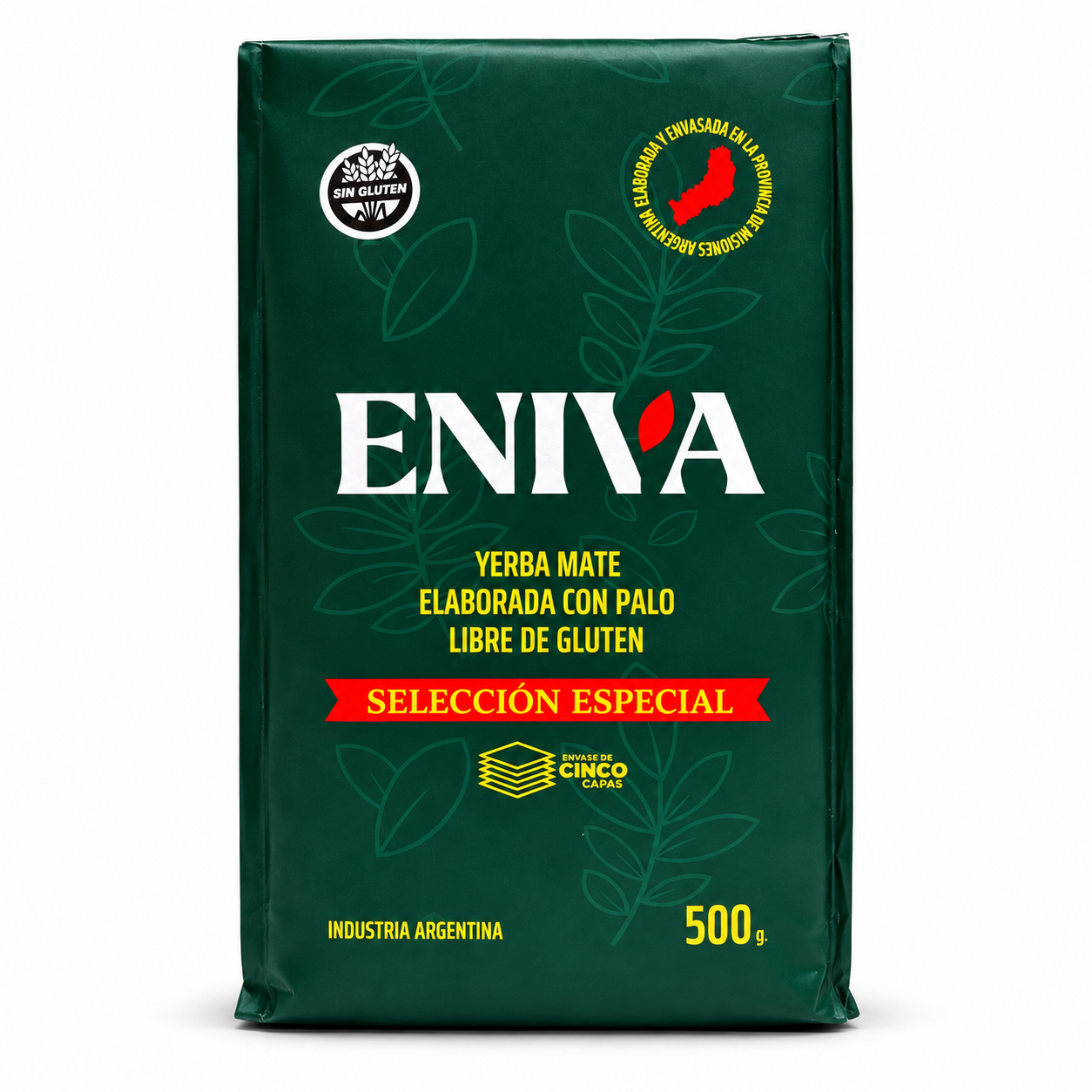 Yerba Mate ENIVA Selección Especial · Unidad de 500 g