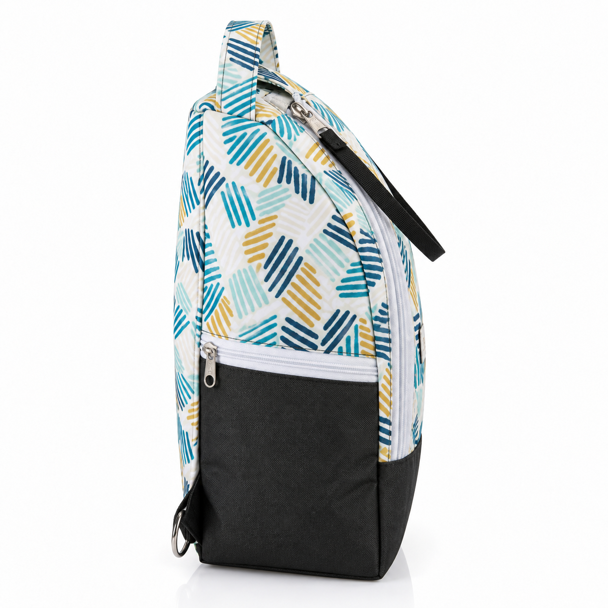 Bolso matero ENIVA Líneas — lateral izquierdo